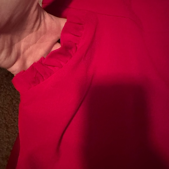 Red Cropped Pants - Picture 6 of 6